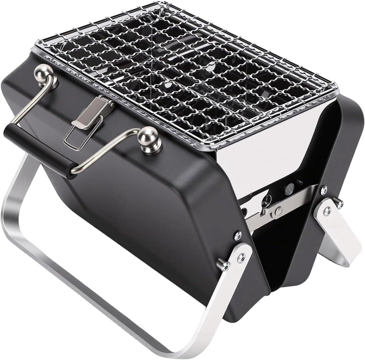 Compacte Houtskoolgrill: Jouw Draagbare BBQ Avontuur!