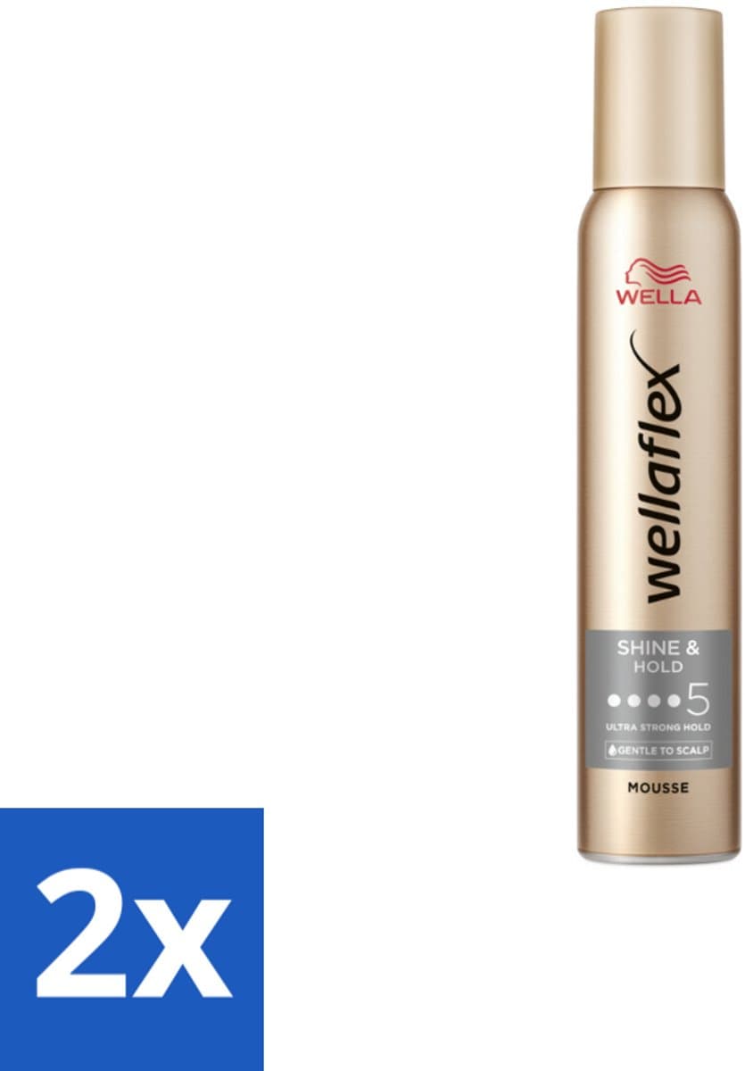 Wella Shine & Hold Mousse Duo