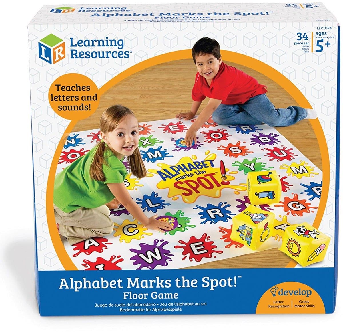 Jump, Learn & Play: Alphabet Activity Mat!