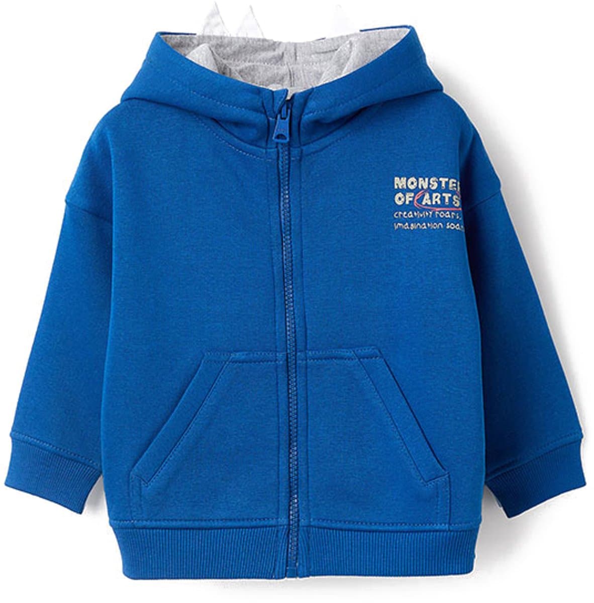 Comfortabel blauw sweatshirt voor kleine helden