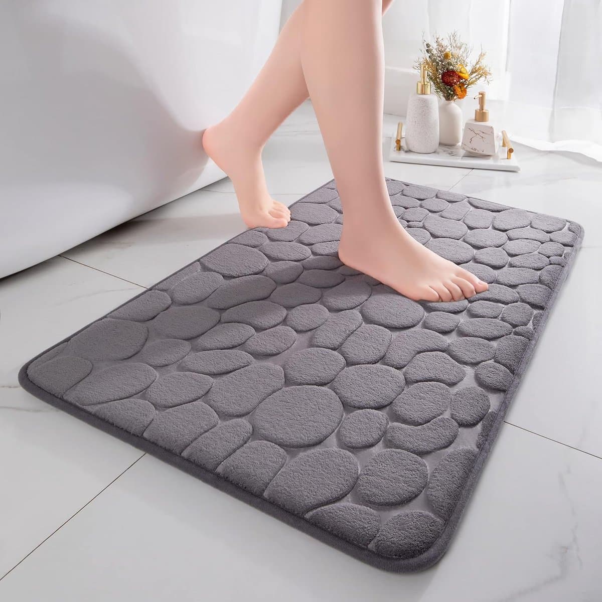 Luxe Traagschuim Badmat: Ultiem Comfort Cadeau!