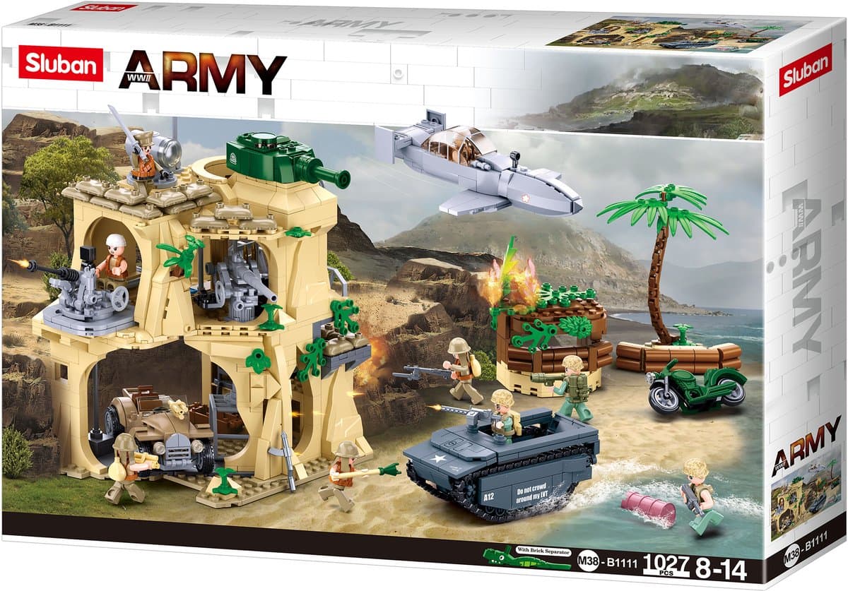 Sluban Iwo Jima: Bouw jouw episch avontuur!
