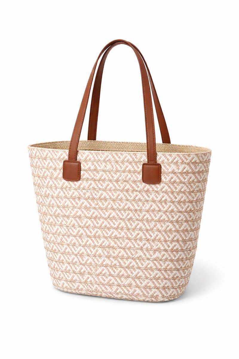 Roze Hoed en Tas Set voor een Zomerse Look