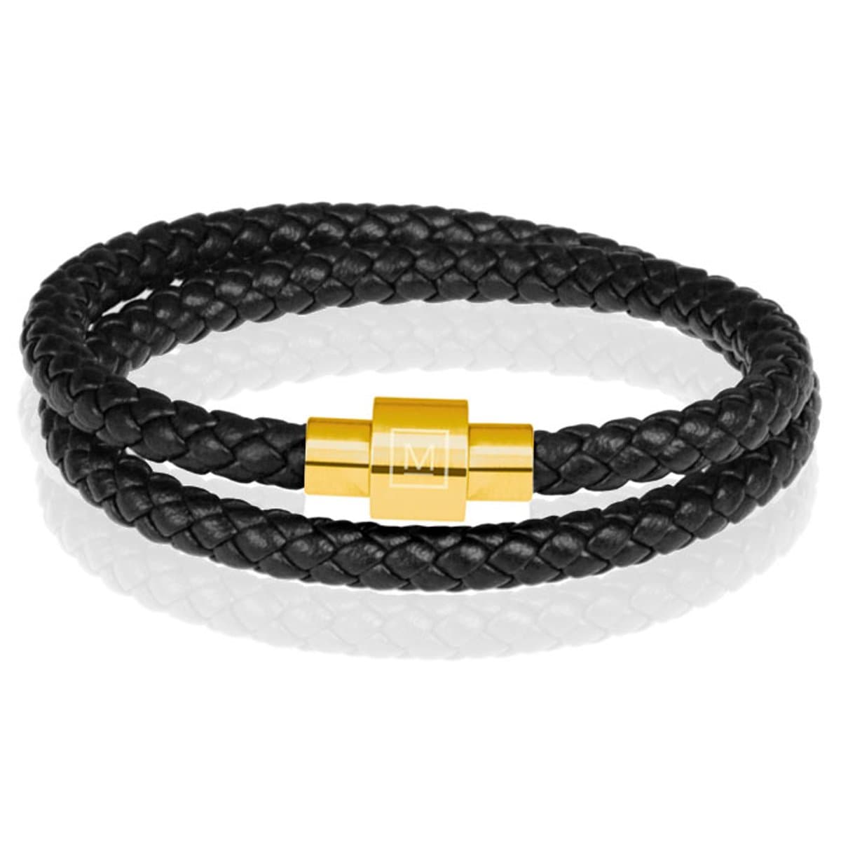 Stijlvolle Leren Wrap Armband voor Mannen