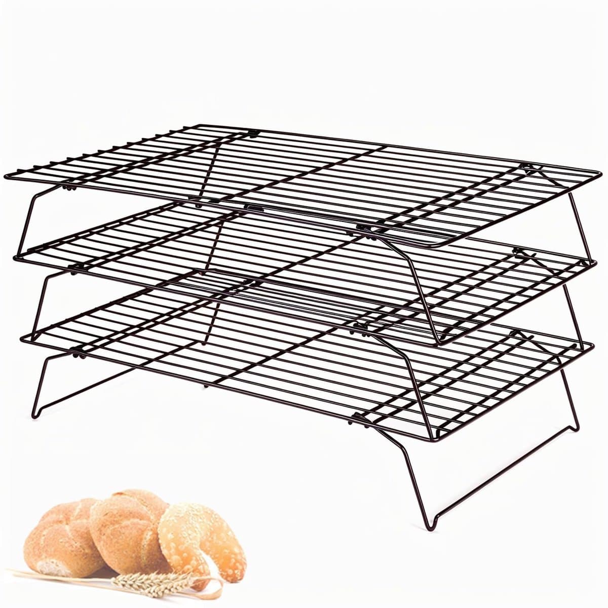 Het veelzijdige 3-laags koelrek