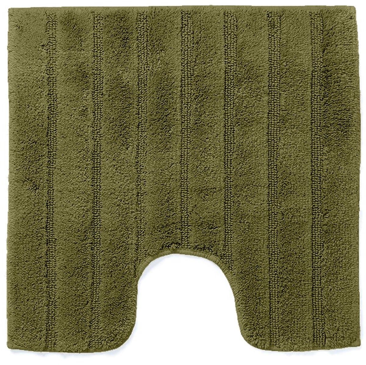 Luxe mosgroene WC-mat, puur comfort cadeau