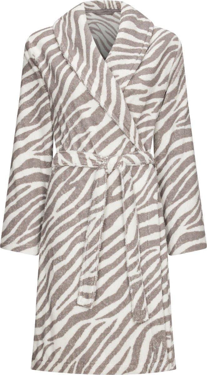 Pastunette badjas: Zacht comfort, stijlvolle print