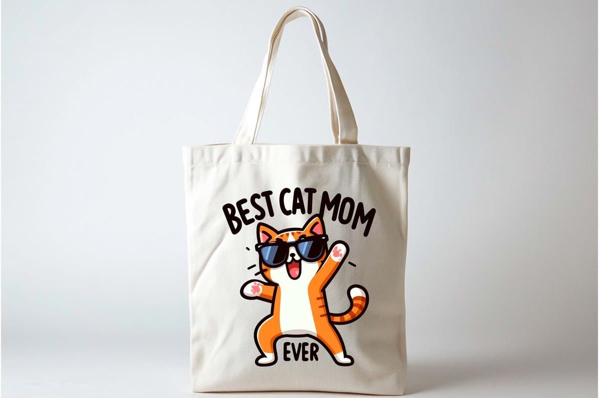 Tote Bag: Beste Kattenmama Ooit Cadeau