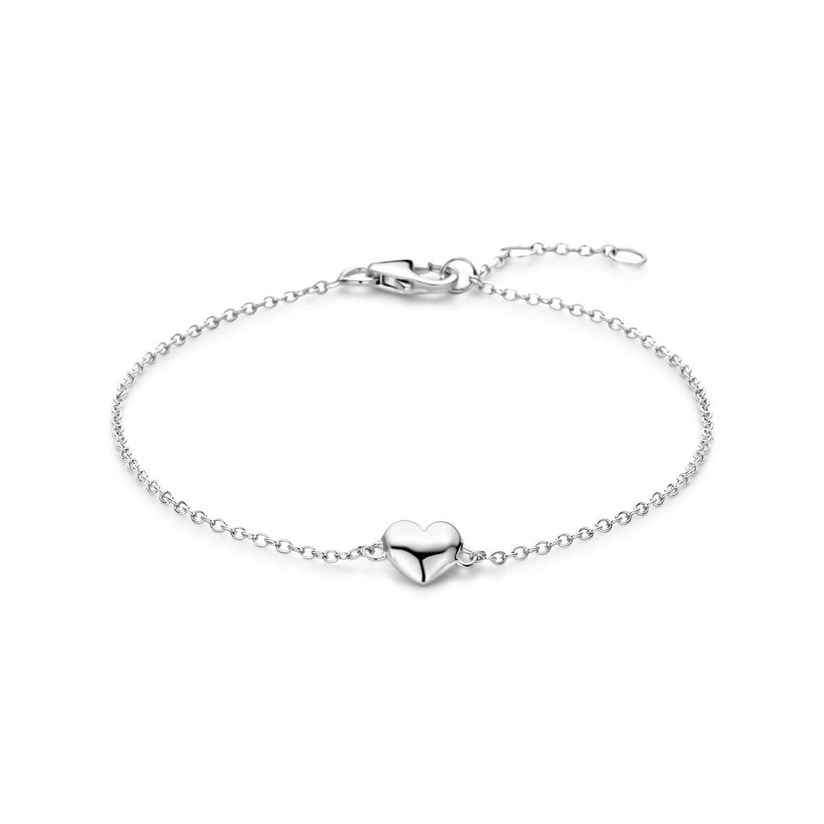 Liefdevolle Zilveren Hartjesarmband voor Jou
