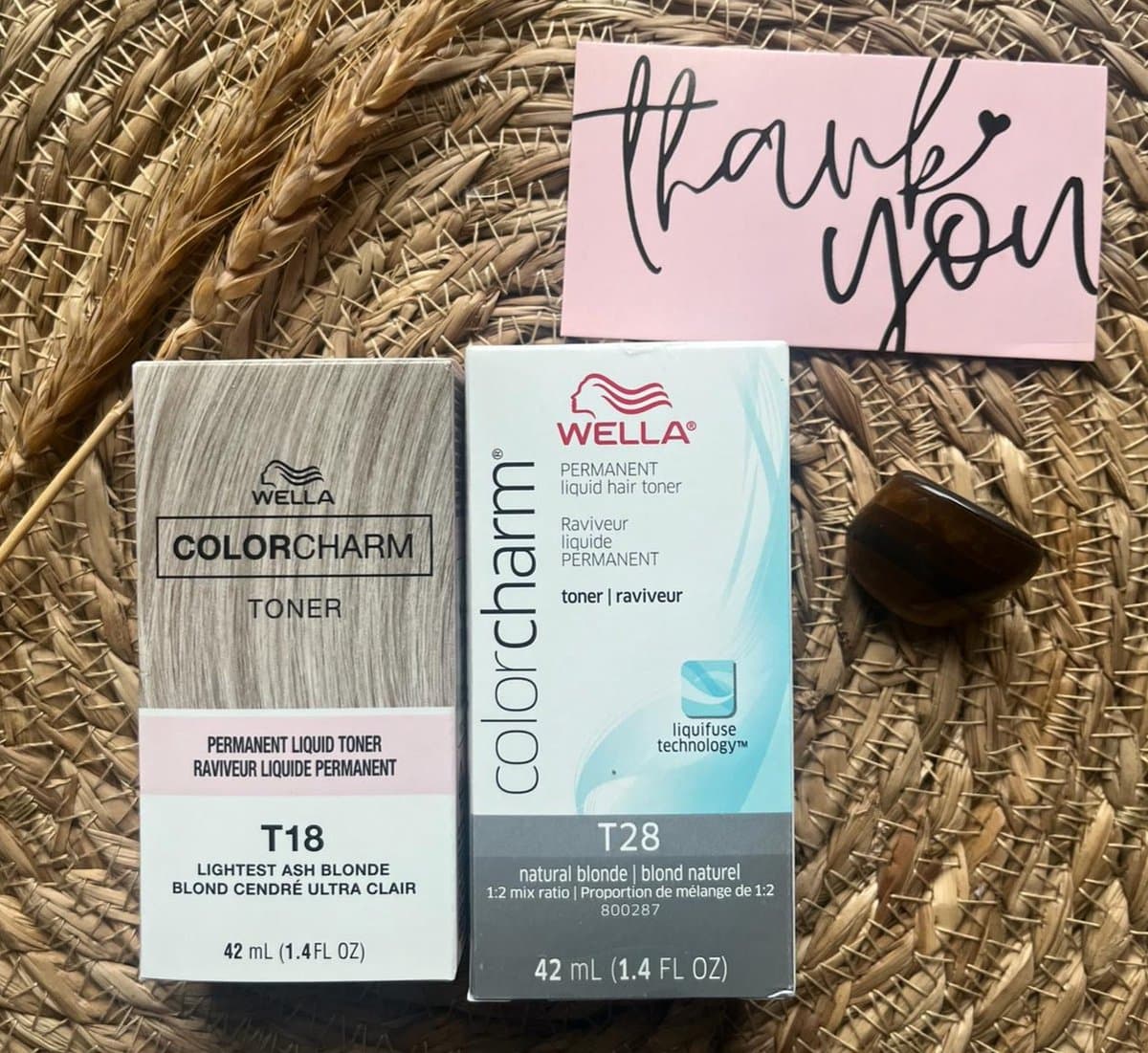 Stralend Blond Haar Cadeau Set